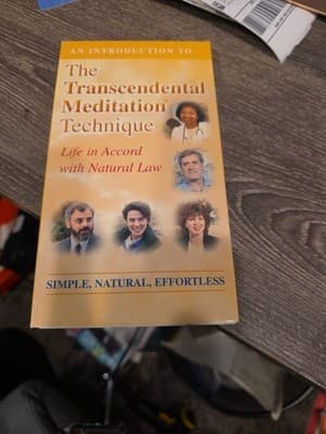 The Transcendental Meditation Technique VHS - Image 1