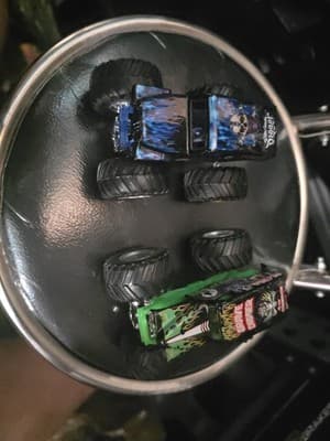 Lot Of 2 Hot Wheels Grave Digger & Son Uva Digger Trucks Monster Jam 1:64 Scale - Image 1