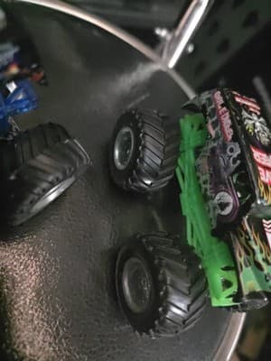 Lot Of 2 Hot Wheels Grave Digger & Son Uva Digger Trucks Monster Jam 1:64 Scale - Thumbnail 4