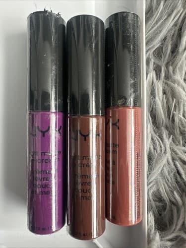 NYX Soft Matte Lip Cream 0.27 fl oz Dark Tones 3 Pack New - Image 1