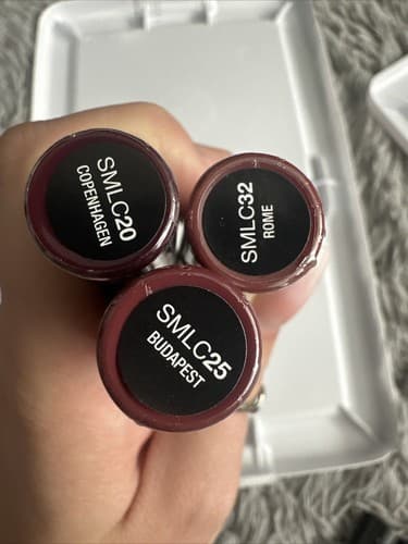 NYX Soft Matte Lip Cream 0.27 fl oz Red/brown Dark Tones 3 Pack New - Thumbnail 2