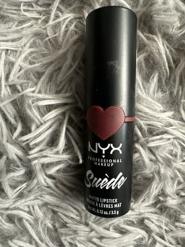 NYX Professional Makeup Suede Matte Lipstick ("Girl, Bye" Shade), 0.12 oz - Image 1