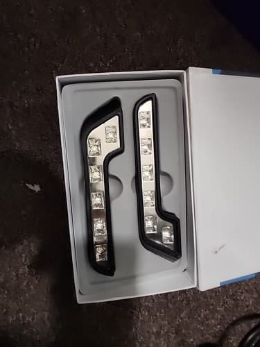 High Power LED Daytime Running Lamp- Manufacture part # JK-152-DRL BLK - Thumbnail 2