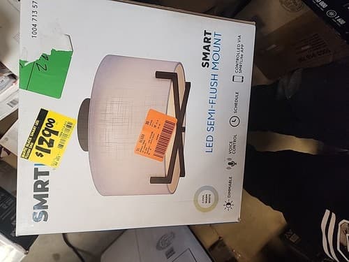 Intertek Smart Lite LED Smrtlite Flush Mount Ceiling Light - Thumbnail 2