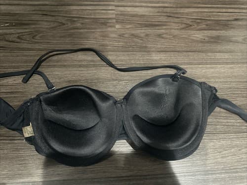 Tinibikini Woman’s Juniors Push-up Bikini Swim Top Swimsuit Size XL Black - Thumbnail 2