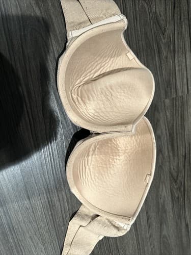 Victoria's Secret Tan Strapless Pushup Bra 34DDD - Thumbnail 2