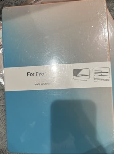 Laptop Hard Shell Case for 2021 Macbook Pro 14” And Keyboard Cover New - Image 1
