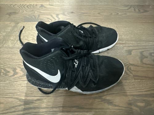 Size 5.5 Youth - Nike Kyrie 5 Black Magic - Image 1