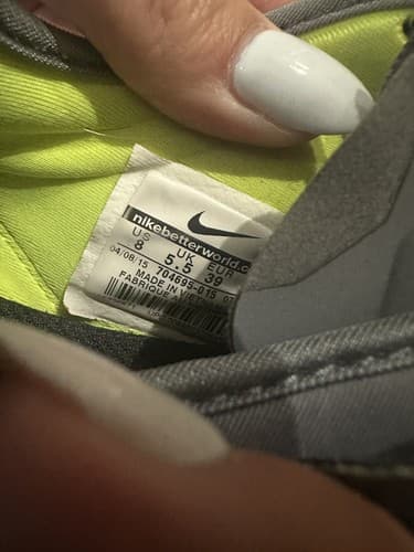 Nike Shoes Womens Size 8 Black Green Gray TR FIT 5 Athletic Running Sneakers - Thumbnail 5