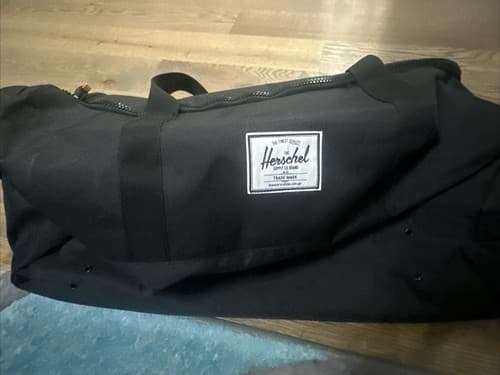 Herschel Supply Co Brand Duffle Bag Black - Thumbnail 4
