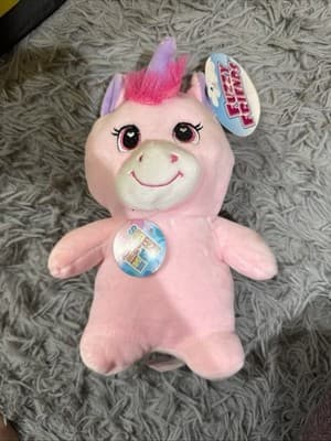 Fuzzy Friends Plush Baby Unicorn Stuffed Animal - Image 1