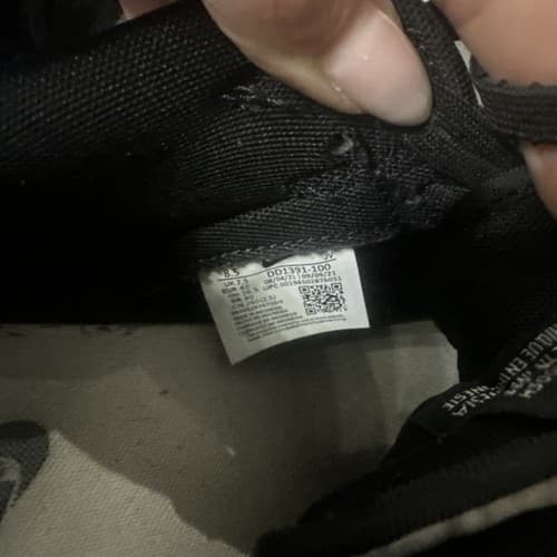 Size 8.5 - Nike Dunk Low Black White MEN - Thumbnail 5