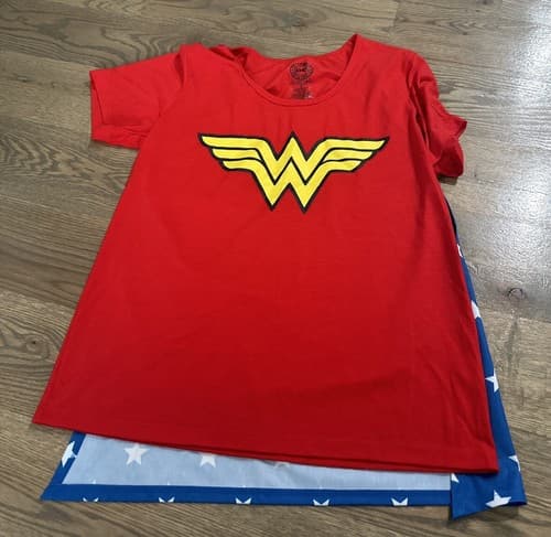 Ladies Dc Wonder Woman Logo T-Shirt Official Tee T-Shirt Womens Girls Medium - Image 1