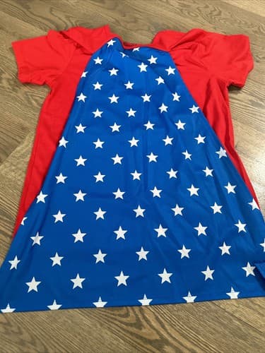 Ladies Dc Wonder Woman Logo T-Shirt Official Tee T-Shirt Womens Girls Medium - Thumbnail 2