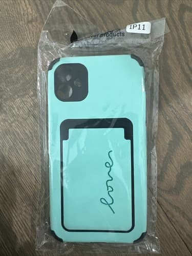 For iPhone 11 Case Camera Lens Cover Mint - Image 1