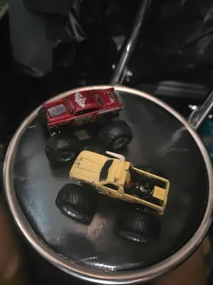 Hotwheel Mattel Monster Jam Bulldozer & Avenger Toy Truck Vehicle - Thumbnail 5