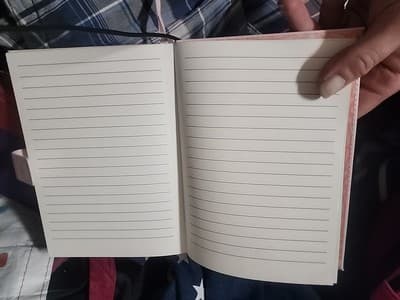 Nanette Lepore Notes Journal With Pink Lather Like Cover - Thumbnail 3