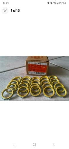 (Bridgeport 142) - 3/4" Steel - Sealing Locknut - liquid tight ( 22 pieces) - Image 1