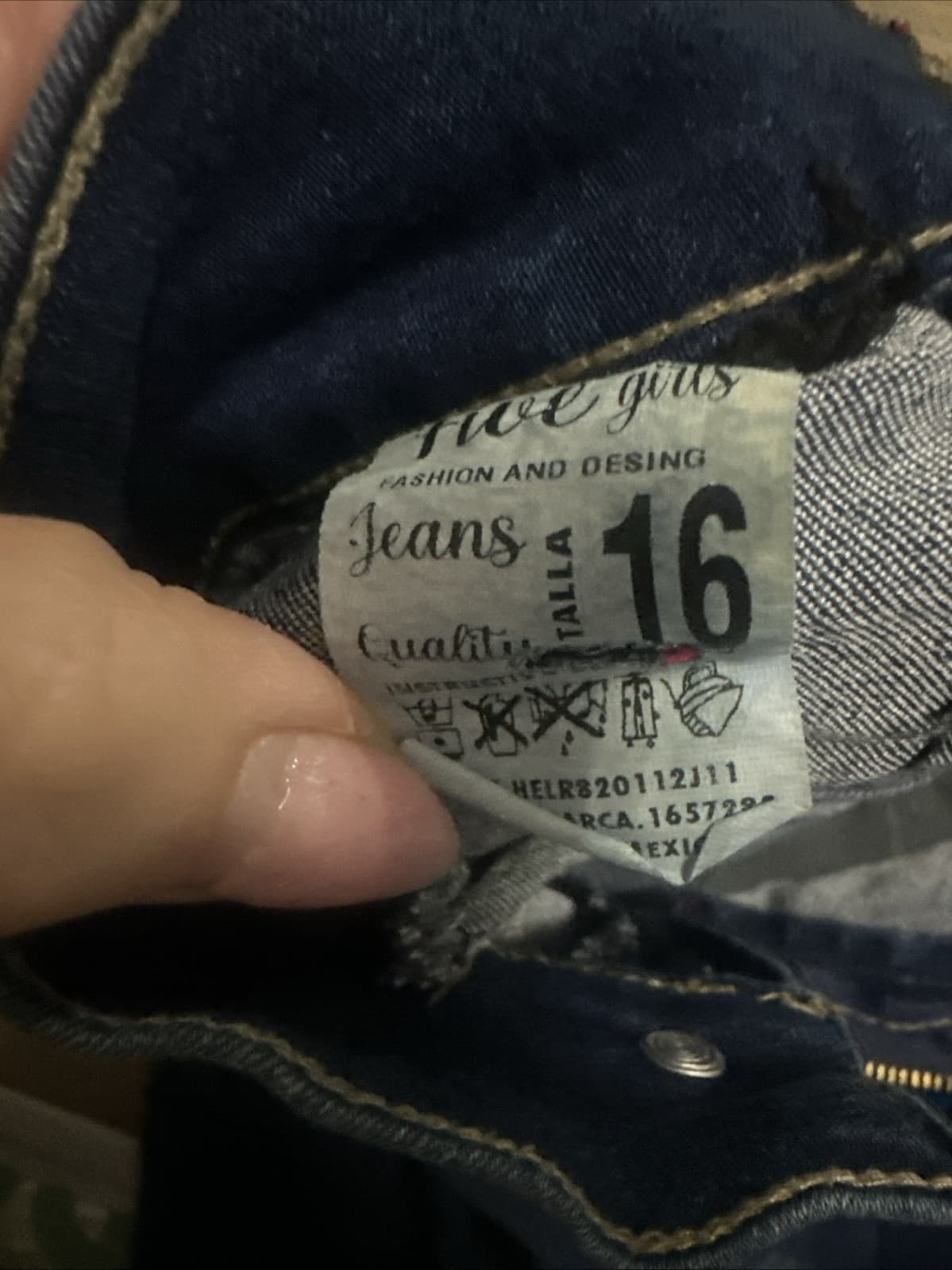 Five Girls Fashion And Design Jeans Talia 16 - Thumbnail 2