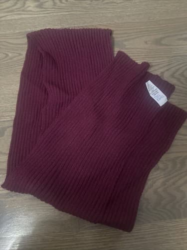 * WOMEN'S * TIME AND TRU *WINE RED MULTI-WEAR SCARF WRAP* ONE SIZE - Image 1