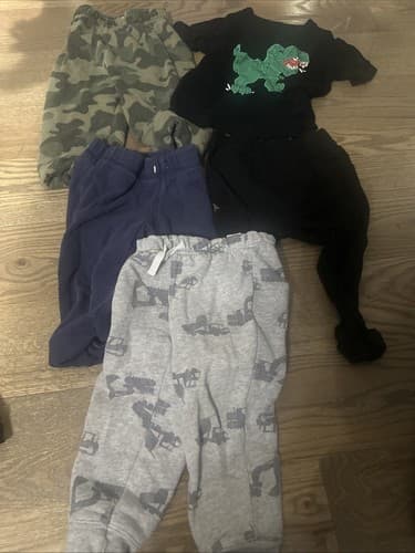 Mixed Lot Of Pants And One Long Sleeve Shirt For Baby Boy 24m Clothes - Image 1