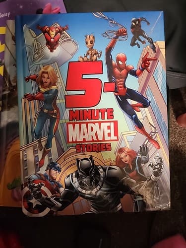 5 Minute Marvel Stories - Hardcover By Andy Schmidt - New - Image 1
