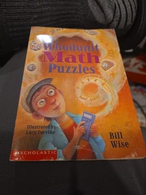 Whodunit Math Puzzles, Bill Wise 1st Edition - Image 1