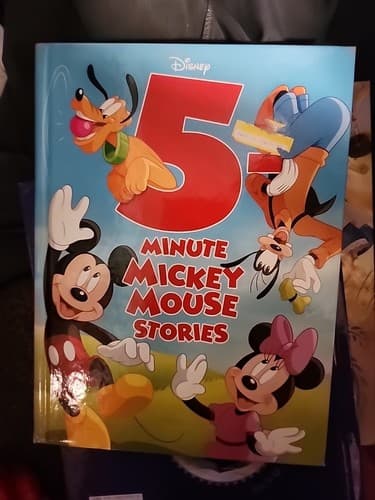 Disney 5-Minute Mickey Mouse Stories Harcover - NEW - Image 1