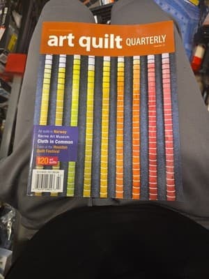 Art Quilt Quarterly Issue 17 Racine Art Museum Quilt Festivals FREE SHIPPING CB - Image 1