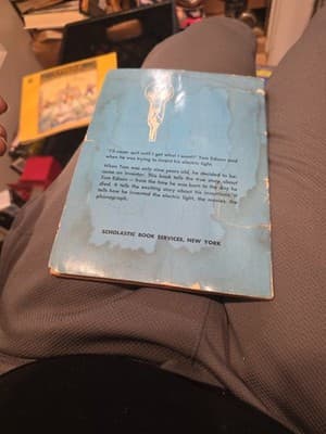 The Wizard of Menlo Park, Story of Thomas Edison Mickie Compere 1964 First Ed - Thumbnail 5