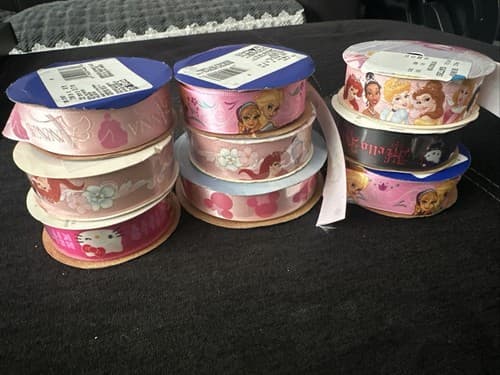 7/8in x 9ft Disney's Ribbons 9 Pack - Image 1