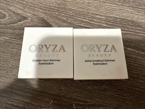 ORYZA Beauty Golden Hour Shimmer And Austrial Amethyst Shimmer Eyeshadow 2 Pack - Image 1