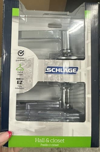 Schlage Merano Hall And Closet Lever/door Knob - Image 1