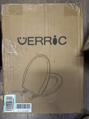 UERRIC ELONGATED TOILET SEAT WITH ALL HARDWARE SOFT CLOSE - Thumbnail 3