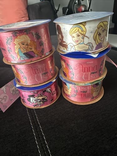 1-1/2in x 9ft Disney's Ribbons 6 Pack - Image 1