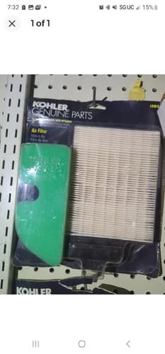 KOHLER OEM Genuine Parts AIR FILTER for Courage SV470-620 15-22 HP Engines (F14) - Image 1