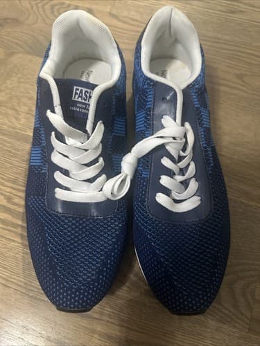 Fashion Sneakers Shoes Casual Athletic fashion blue men sneakers size 10 - Image 1