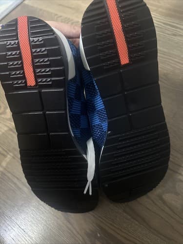 Fashion Sneakers Shoes Casual Athletic fashion blue men sneakers size 10 - Thumbnail 5