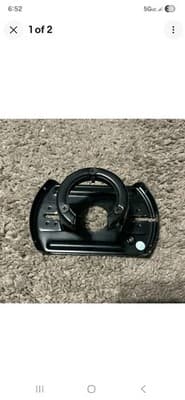 Replacment Parts For Mena 54 in Matte Black Ceiling Fan "Mounting Bracket" - Image 1