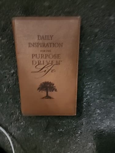 Daily Inspiration for the Purpose Driven Life Deluxe Leatherbound Warren, RickG1 - Image 1