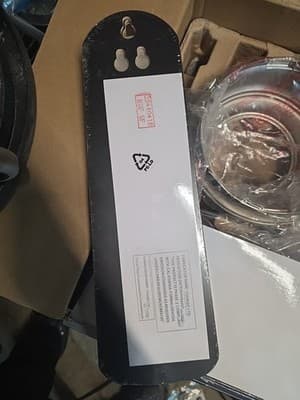 Replacement 1 Fan Blade for Hampton Bay Hawkins II 44” LED Nickel Ceiling Fan - Thumbnail 2