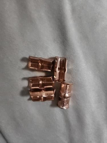 OEC 23104 Brown Thin-Wall Copper C-Tap 4 AWG - 12 AWG Lot of 10 - Image 1
