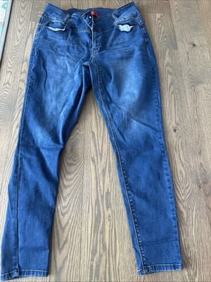 WAX JEAN Jeans Womens Adult Size 14 Blue Denim Skinny - Image 1
