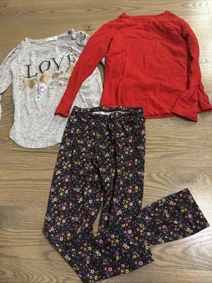 Girl Clothes Mixed Lot of 3 Pcs. size Small 7/8 - Image 1