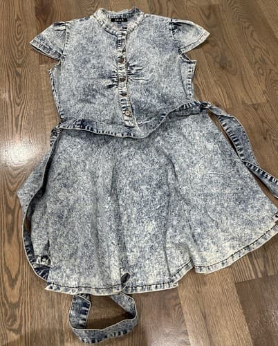 36.5 Jean Dress Size Medium Thin lightweight - Image 1