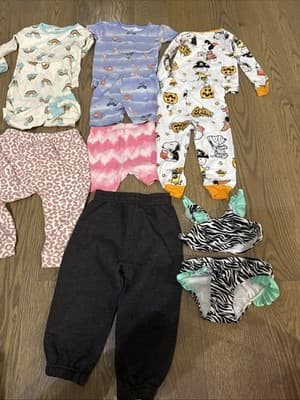 Lot Of Baby Girl Clothes Size 24 Months - Image 1