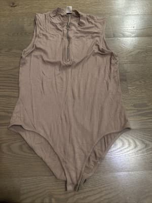 Marci Women Brown Bodysuit XL - Image 1