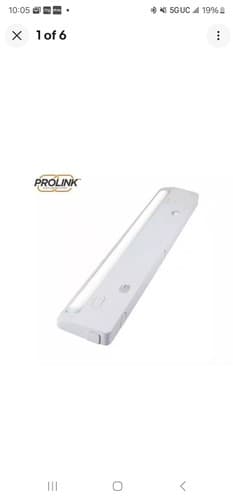 ProLink Hardwired 18 in. LED White Under Cabinet Light, 3 Color Temperature - Image 1
