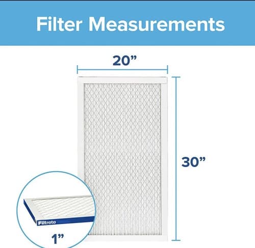 Filtrete 20x30x1, AC Furnace Air Filter, MPR 2200, Healthy 2-Pack, White - Thumbnail 2