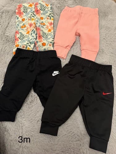 Baby Girl Long Pants Lot Of 4 Size 3 Months - Image 1